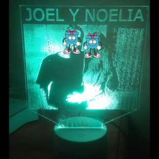 Lámpara con base led